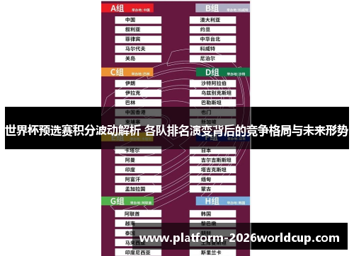 世界杯预选赛积分波动解析 各队排名演变背后的竞争格局与未来形势 世界杯预选赛积分波动解析 各队排名演变背后的竞争格局与未来形势