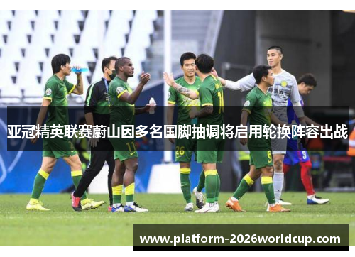 亚冠精英联赛蔚山因多名国脚抽调将启用轮换阵容出战